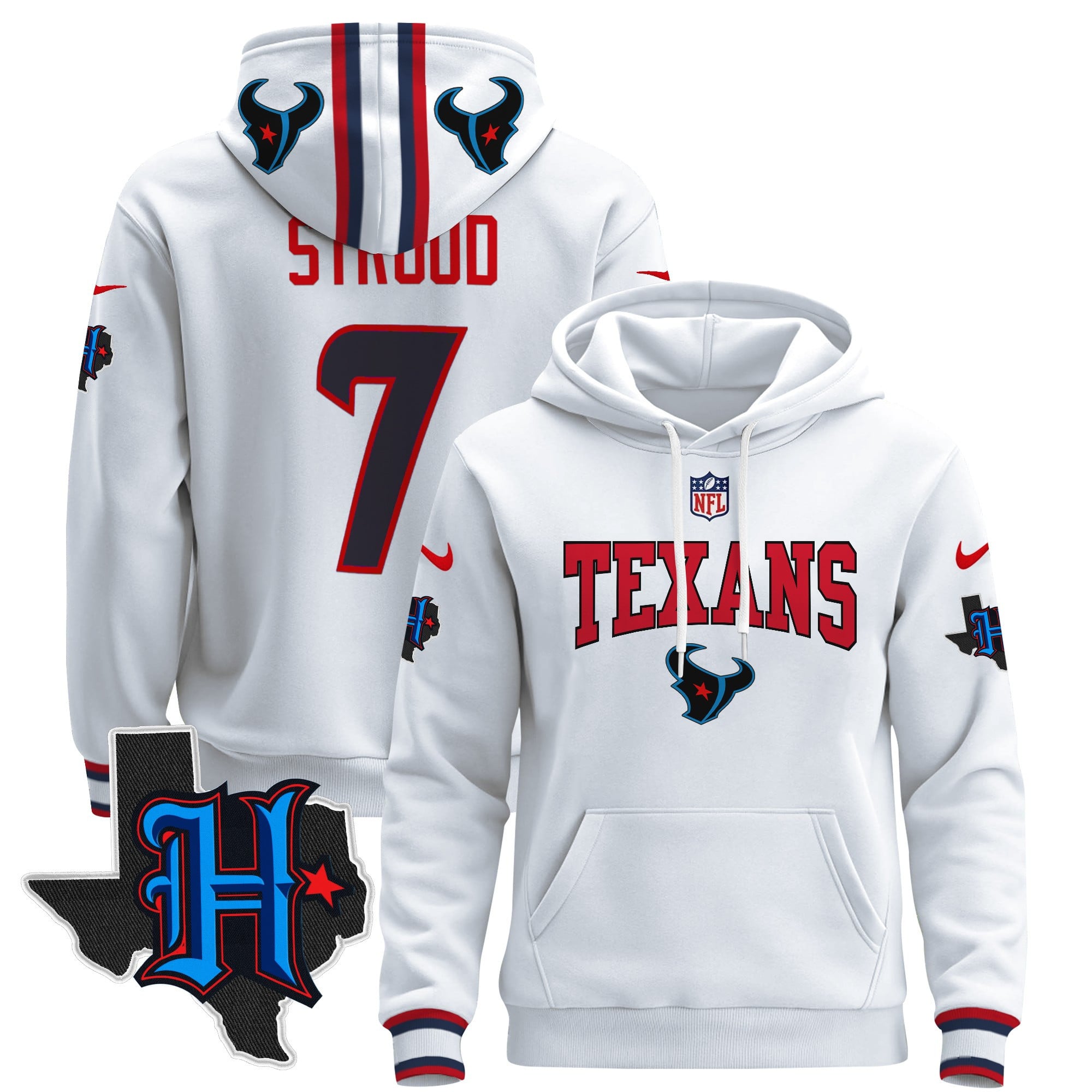 Houston Texans 2024 Pullover Hoodie V3