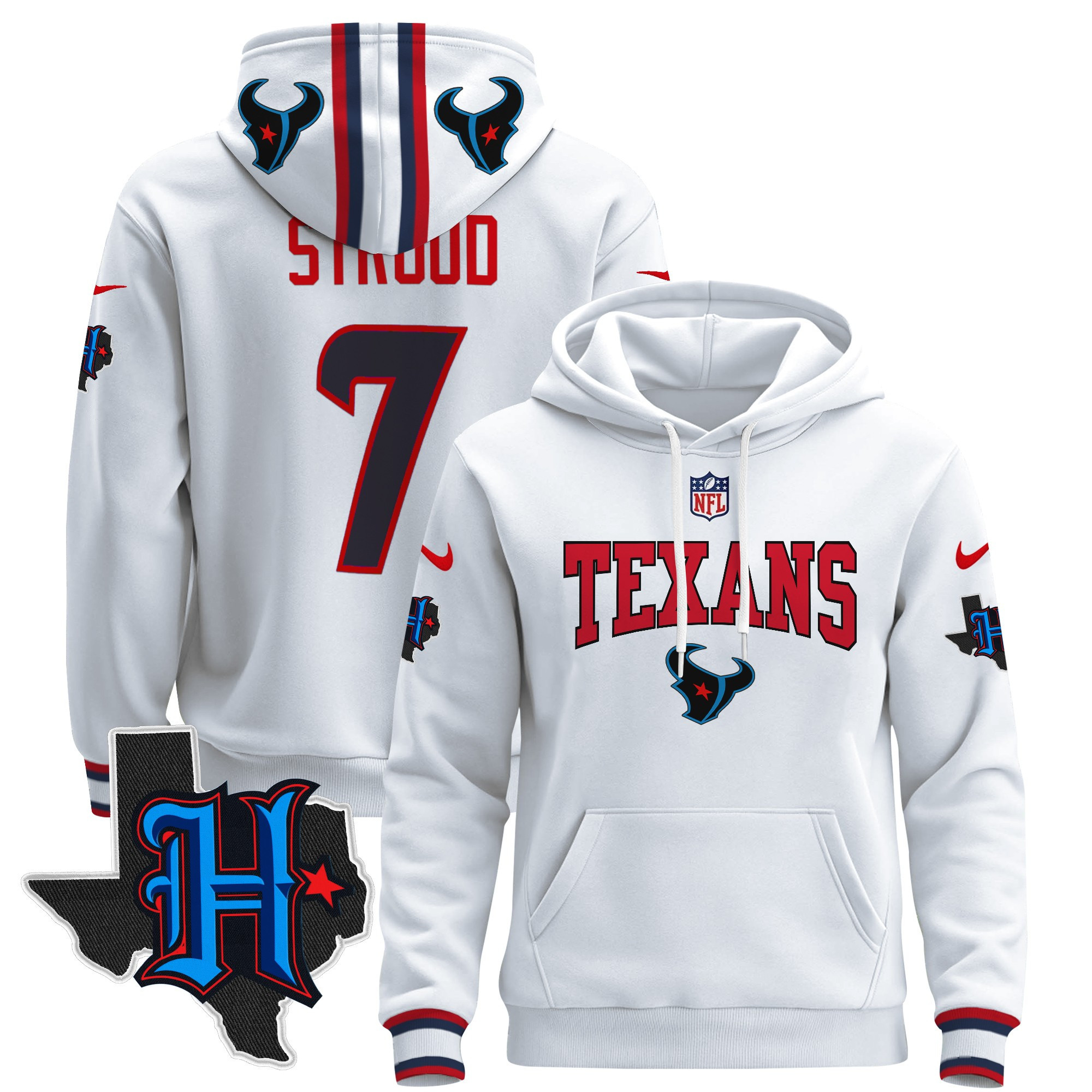 Houston Texans 2024 Pullover Hoodie V3