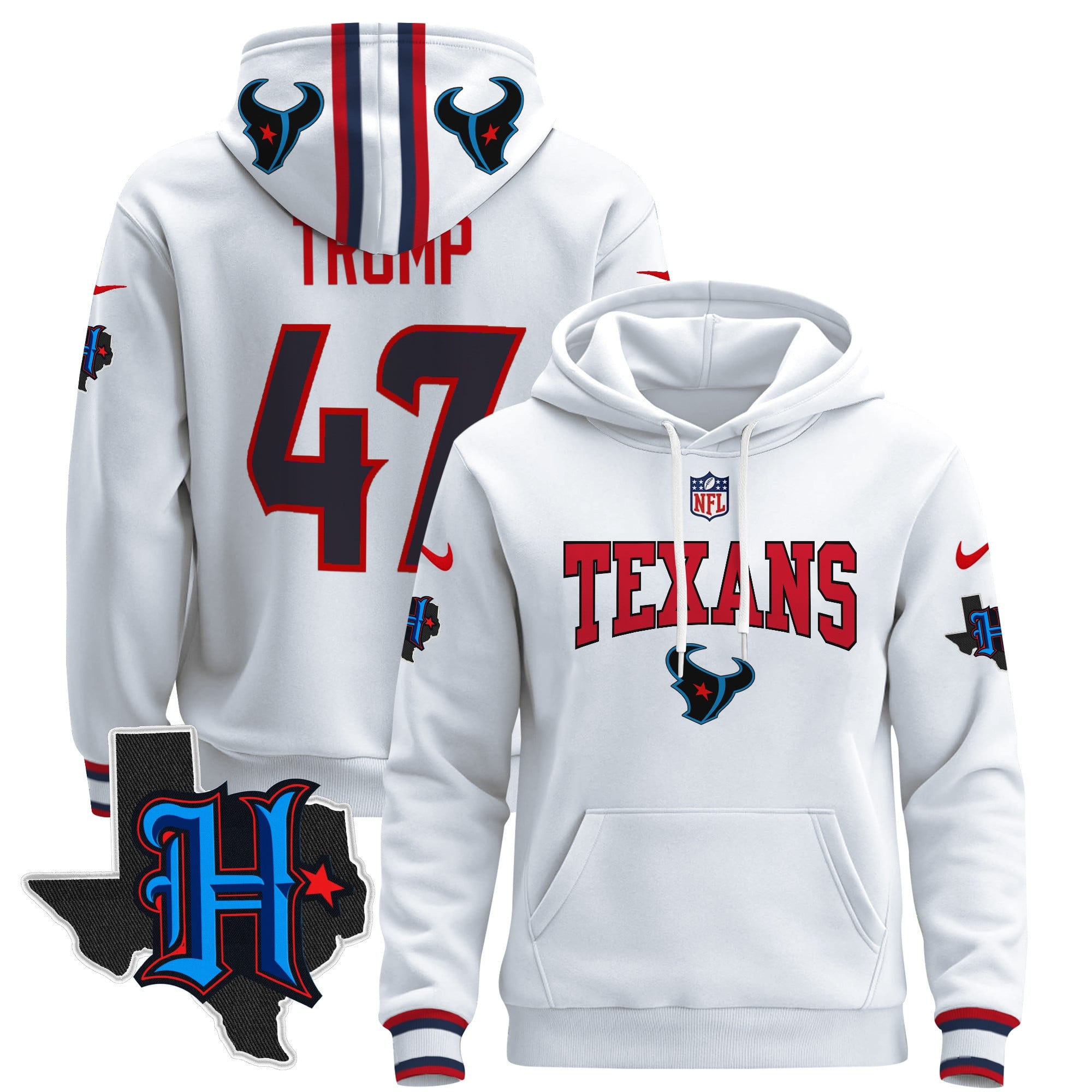 Houston Texans 2024 Pullover Hoodie V3