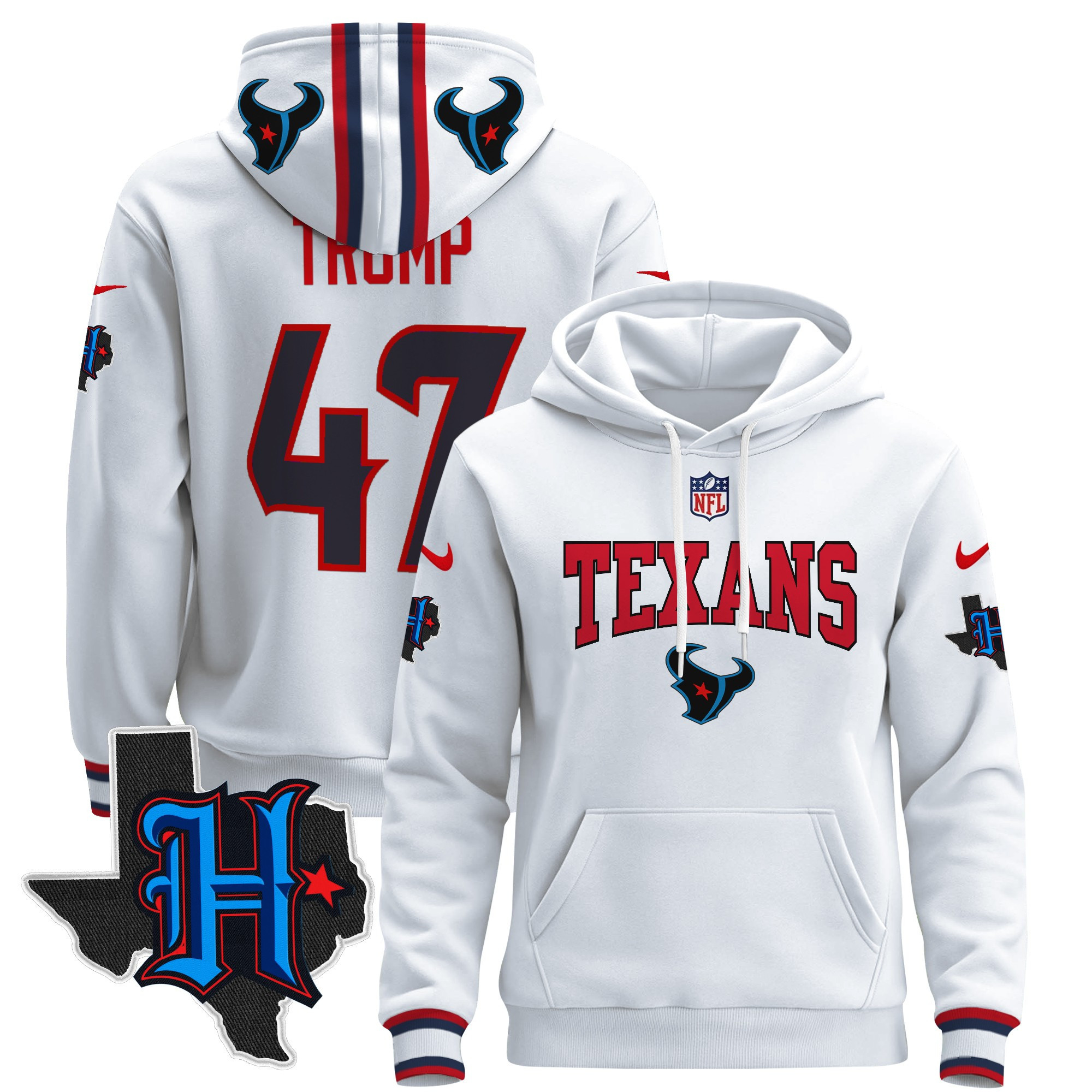 Houston Texans 2024 Pullover Hoodie V3