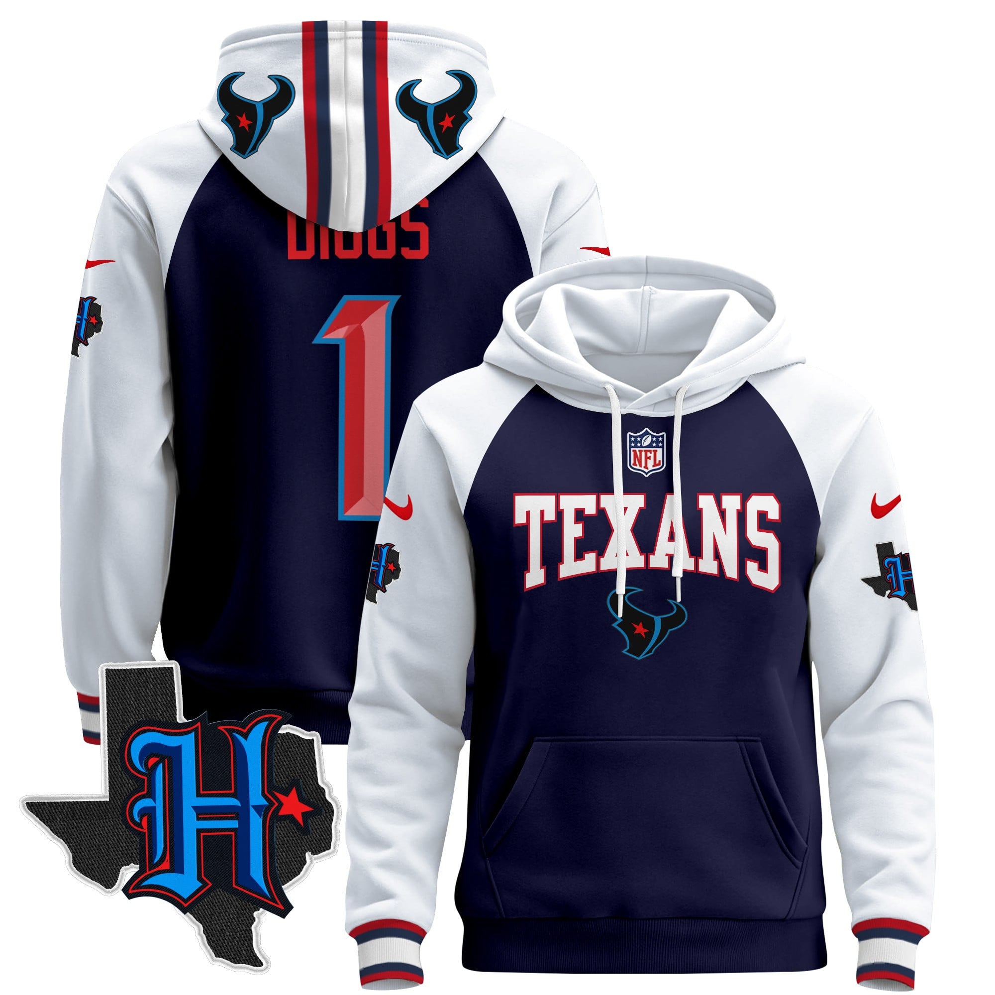 Houston Texans 2024 Pullover Hoodie V3