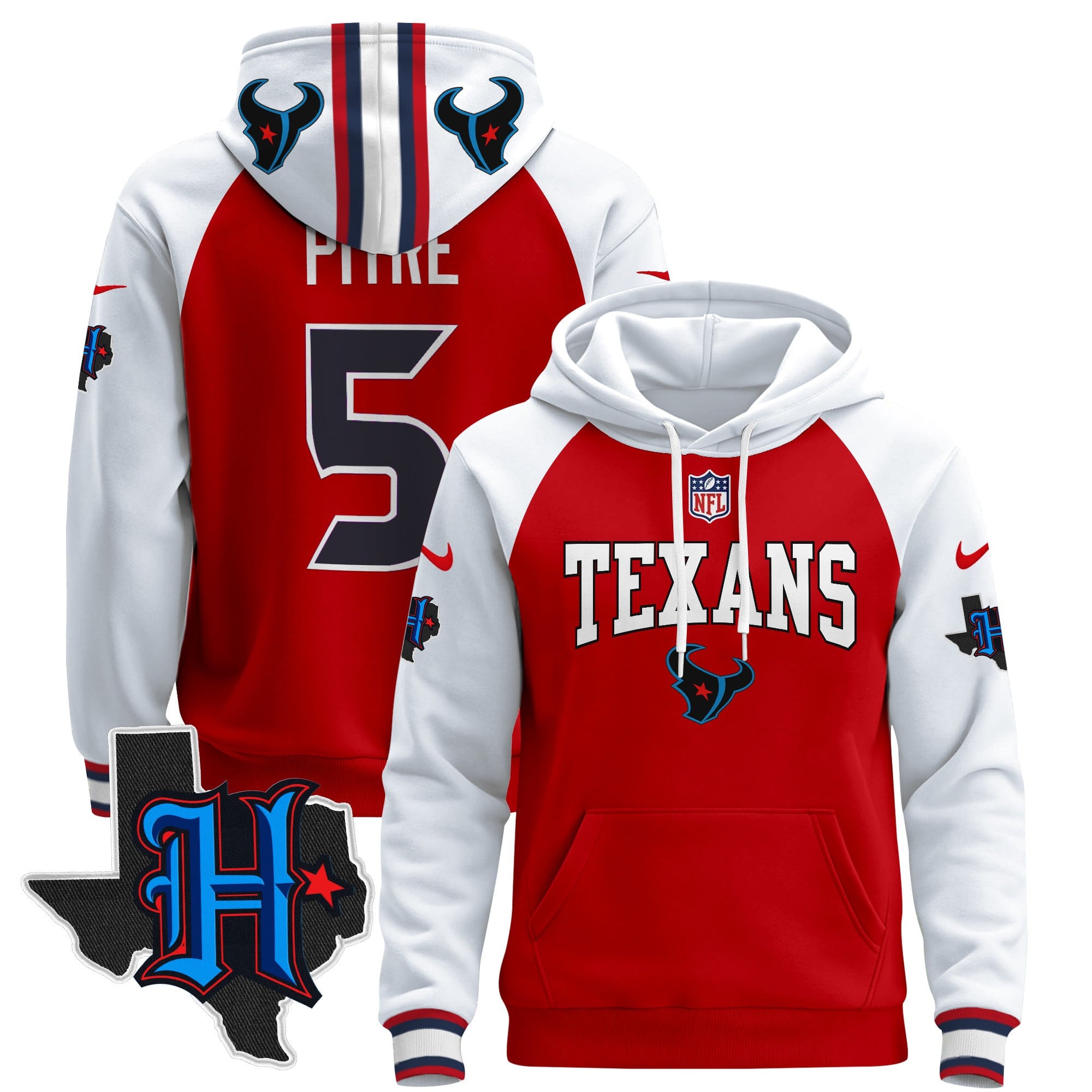 Houston Texans 2024 Pullover Hoodie V3