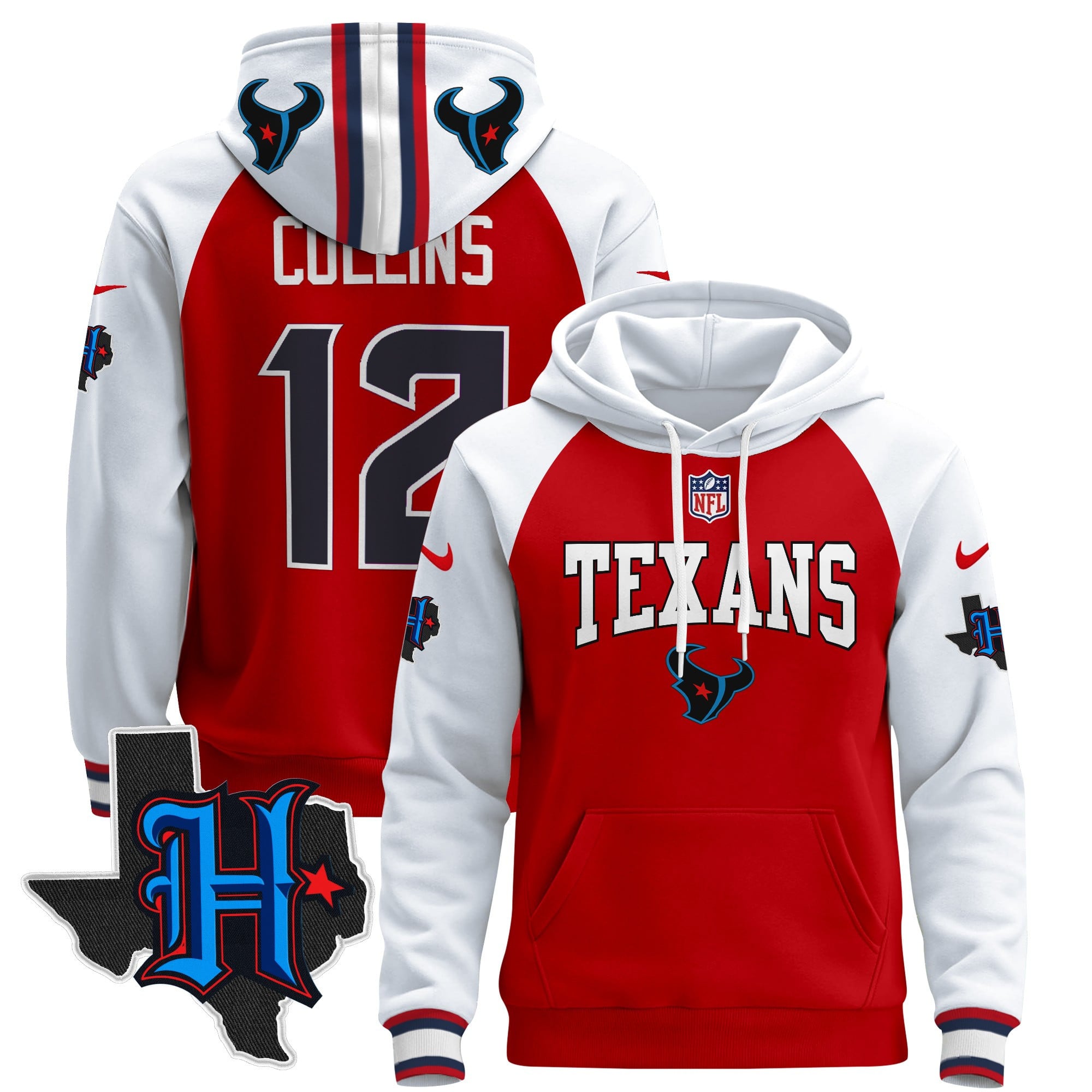 Houston Texans 2024 Pullover Hoodie V3