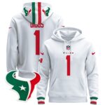 Houston Texans Mexico 2024 Pullover Hoodie