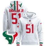 Houston Texans Mexico 2024 Pullover Hoodie