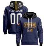 Navy Midshipmen 2024 Commander-In-Chief’s Trophy Champions Patch Custom Pullover Hoodie – All Printed