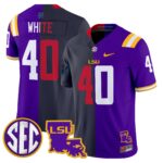 LSU Tiger Split Vapor Limited Jersey – All Stitched