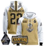 Navy Midshipmen 2024 Commander-In-Chief’s Trophy Champions Patch Pullover Hoodie