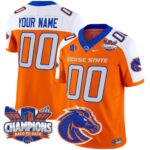 Boise State Broncos 2024 Back To Back Champions Vapor Limited Custom Jersey – All Stitched