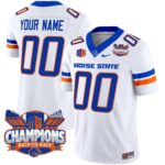 Boise State Broncos 2024 Back To Back Champions Vapor Limited Custom Jersey – All Stitched