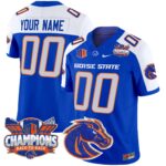 Boise State Broncos 2024 Back To Back Champions Vapor Limited Custom Jersey – All Stitched