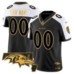Ravens 2024 Gold Vapor Limited Custom Jersey – All Stitched