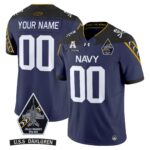Navy Midshipmen 2024 Custom Ships Vapor Limited Jersey – All Stitched