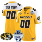 Missouri Tigers 2024 Music City Bowl Vapor Limited Custom Jersey – All Stitched