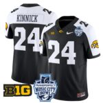 Men’s Iowa Hawkeyes 2024 Music City Bowl Vapor Limited Jersey – All Stitched