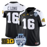 Men’s Iowa Hawkeyes 2024 Music City Bowl Vapor Limited Jersey – All Stitched