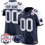 Penn State Nittany Lions 2024 The Fiesta Bowl Patch Vapor Limited Custom Jersey – All Stitched