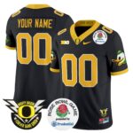 Oregon Ducks 2024 Rose Bowl Vapor Limited Custom Jersey – All Stitched
