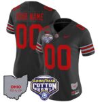 Ohio State Buckeyes ‘Heritage Stripe’ Cotton Bowl Patch Vapor Limited Custom Jersey – All Stitched