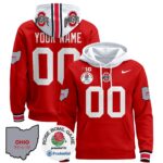 Ohio State Buckeyes Rose Bowl Custom Pullover Hoodie – All Stitched