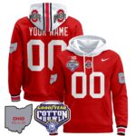 Ohio State Buckeyes Cotton Bowl Patch Custom Pullover Hoodie – All Stitched