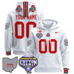 Ohio State Buckeyes Cotton Bowl Patch Custom Pullover Hoodie – All Stitched