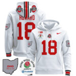 Ohio State Buckeyes Rose Bowl Pullover Hoodie – All Stitched