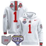 Ohio State Buckeyes Cotton Bowl Patch Pullover Hoodie – All Stitched