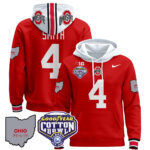 Ohio State Buckeyes Cotton Bowl Patch Pullover Hoodie – All Stitched