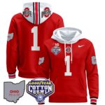Ohio State Buckeyes Cotton Bowl Patch Pullover Hoodie – All Stitched