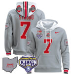 Ohio State Buckeyes Cotton Bowl Patch Pullover Hoodie – All Stitched