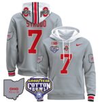 Ohio State Buckeyes Cotton Bowl Patch Pullover Hoodie – All Stitched
