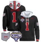 Ohio State Buckeyes Cotton Bowl Patch Pullover Hoodie – All Stitched