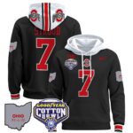 Ohio State Buckeyes Cotton Bowl Patch Pullover Hoodie – All Stitched