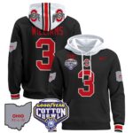 Ohio State Buckeyes Cotton Bowl Patch Pullover Hoodie – All Stitched