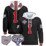 Ohio State Buckeyes Cotton Bowl Patch Pullover Hoodie – All Stitched