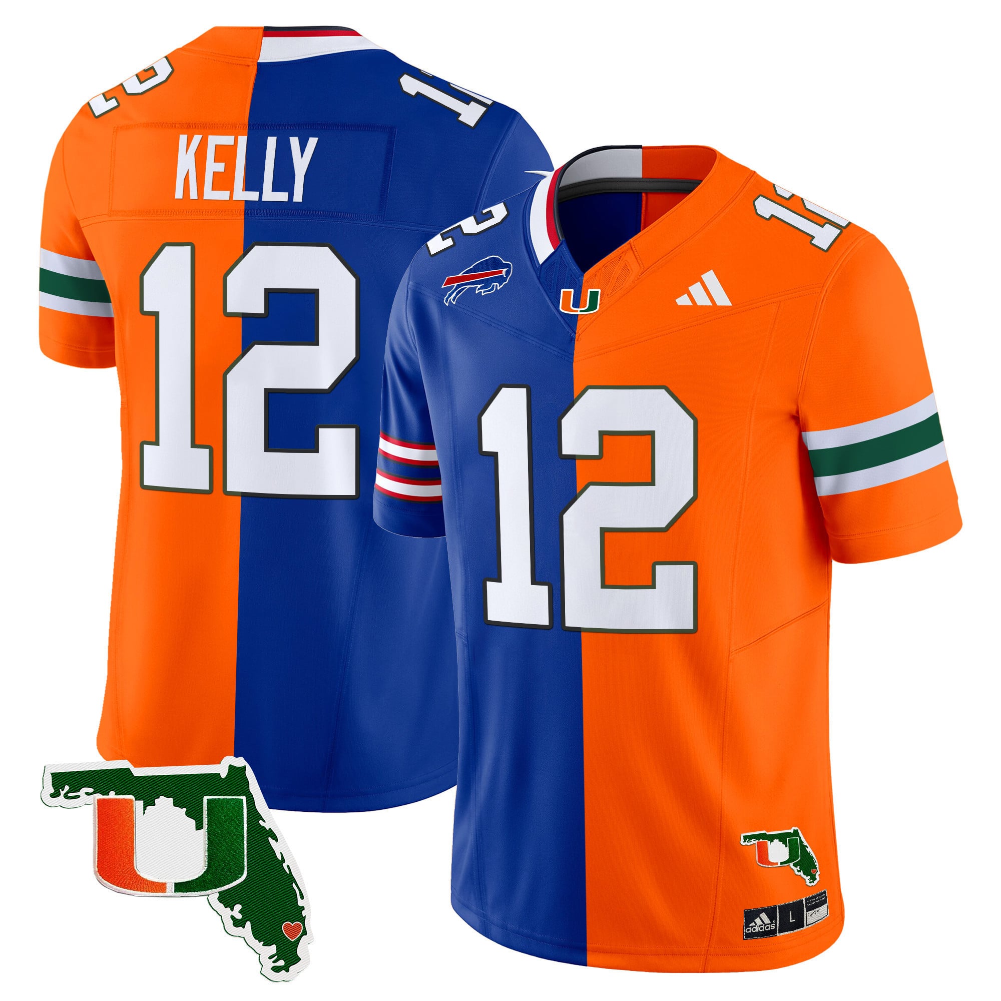 Miami Hurricanes Split Vapor Limited Jersey – All Stitched