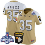 Women’s Army Black Knights 2024 AAC Championship Patch Vapor Limited Jersey – All Stitched