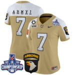 Women’s Army Black Knights 2024 AAC Championship Patch Vapor Limited Jersey – All Stitched