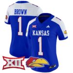 Women’s Kansas Jayhawks 2024 Vapor Limited Jersey V2 – All Stitched