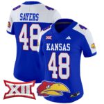Women’s Kansas Jayhawks 2024 Vapor Limited Jersey V2 – All Stitched