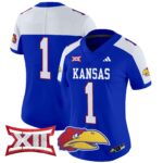 Women’s Kansas Jayhawks 2024 Vapor Limited Jersey V2 – All Stitched