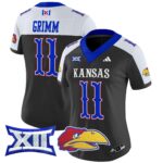 Women’s Kansas Jayhawks 2024 Vapor Limited Jersey V2 – All Stitched