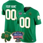 Notre Dame Fighting Irish 2024 Sugar Bowl Patch Vapor Limited Custom Jersey – All Stitched