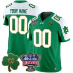 Notre Dame Fighting Irish 2024 Sugar Bowl Patch Vapor Limited Custom Jersey – All Stitched