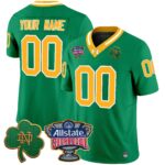 Notre Dame Fighting Irish 2024 Sugar Bowl Patch Vapor Limited Custom Jersey – All Stitched
