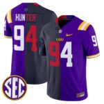 LSU Tiger Split Vapor Limited Jersey V2 – All Stitched