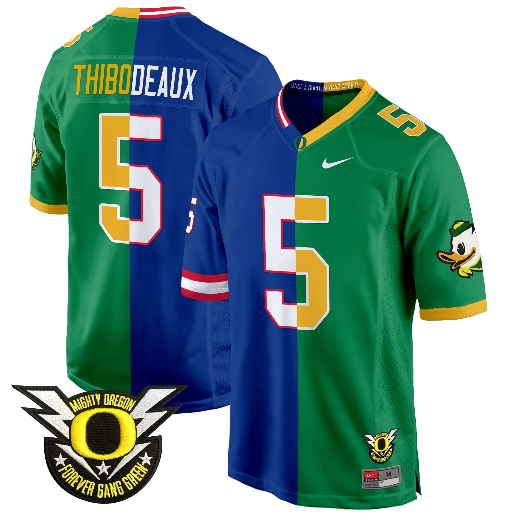 Oregon Ducks Split Game Jersey – All Stitched