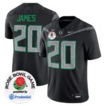 Men’s Oregon Ducks Rose Bowl Patch Vapor Limited Jersey V2 – All Stitched
