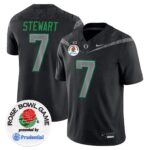 Men’s Oregon Ducks Rose Bowl Patch Vapor Limited Jersey V2 – All Stitched